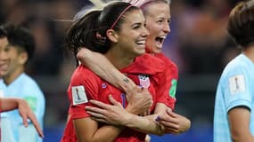 Alex Morgan et Megan Rapinoe