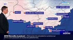 Météo Provence: une samedi globalement nuageux, jusqu'à 16°C à Marseille et à Toulon