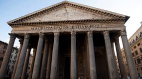 Le Panthéon de Rome en mars 2020