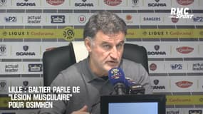 Lille : Galtier parle de "lésion musculaire" pour Osimhen