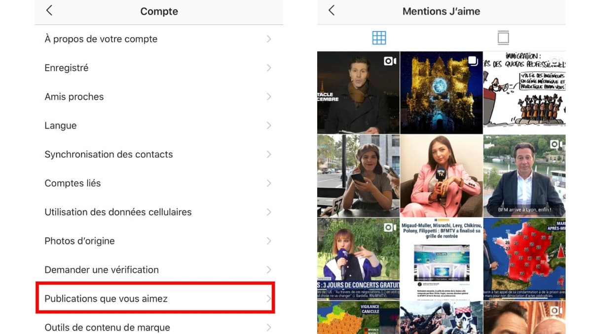 Remettre Le Nombre De Like Sur Instagram Comment retrouver l'historique des photos likées sur Instagram