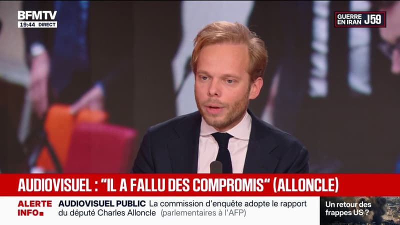 Audiovisuel public : "Mon seul objectif était de braquer un projecteur sur les dérives", confie Charles Alloncle