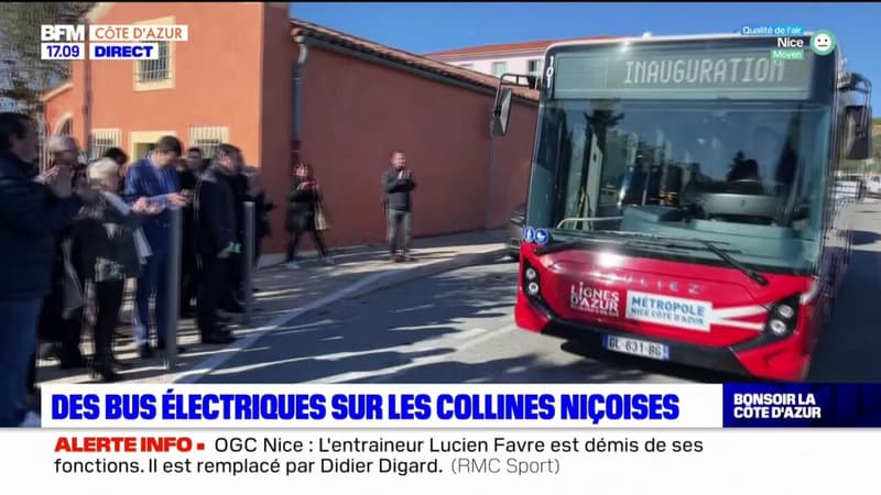 Métropole de Nice: 10 lignes de bus vont passer à l'électrique
