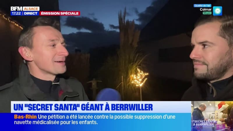 Secret santa à Berrwiller: une manière de créer du lien entre les habitants