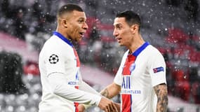 Kylian Mbappé et Angel Di Maria