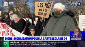 Digne-les-Bains: parents et élus mobilisés contre les suppressions de classes prévues pour la rentrée prochaine