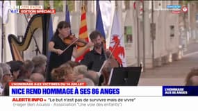 L'hymne international aux victimes du terrorisme interprété sur la Promenade des Anglais