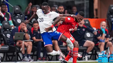 Falorin Balogun et Roderick Miller en Copa America, à Atlanta le 27 juin 2024