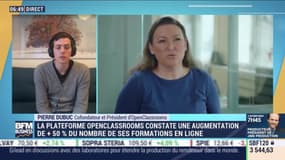 Pierre Dubuc (OpenClassrooms) : La plateforme OpenClassrooms constate une augmentation de plus de 50% du nombre de ses formations en ligne - 06/05