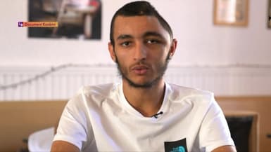 Le jeune Marseillais Hedi, qui accuse les policiers de l'avoir blessé au LBD