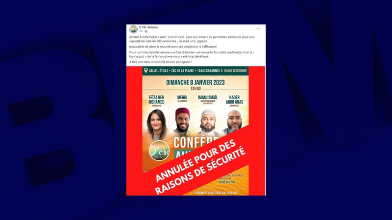 Bouches-du-Rhône: une conférence musulmane controversée prévue à Cabannes annulée