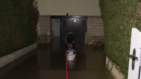 La ville de Gisors a été touchée par des inondations subites, causées par la crue de l'Epte, un affluent de la Seine.