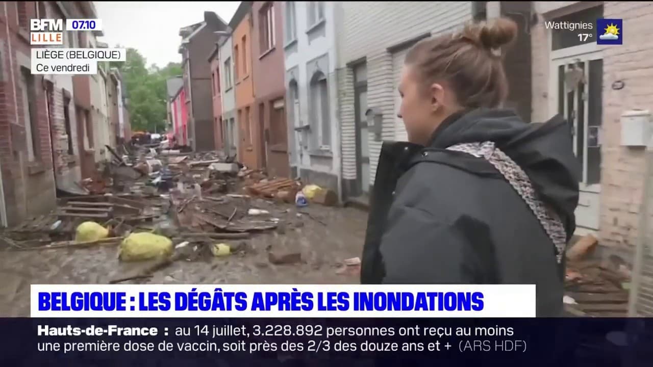 Belgique: les dégâts après les inondations