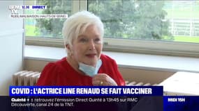 Covid-19: Line Renaud se fait vacciner