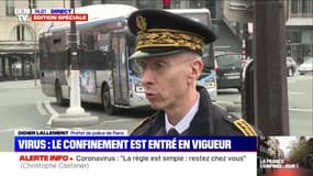 "Nous veillerons à ce que les choses puissent se passer dans les règles." Déclare le préfet de police de Paris