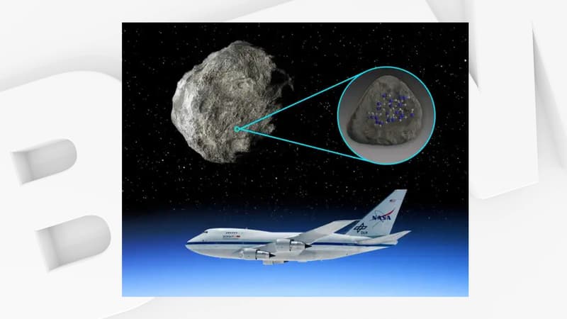 Des molécules d'eau ont été découvertes pour la première fois sur la surface d'astéroïdes, selon une étude de la Fondation pour la recherche de San Antonio au Texas