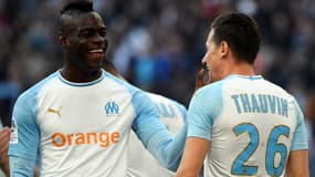 Mario Balotelli et Florian Thauvin