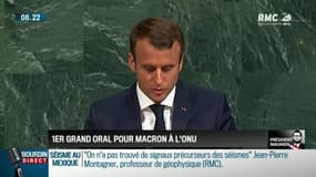 Président Magnien ! : Le grand oral d'Emmanuel Macron à New York - 20/09