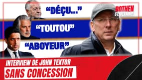 Labrune, Nasser, DNCG, Aulas... L'interview SANS CONCESSION de Textor (Rothen s'enflamme)