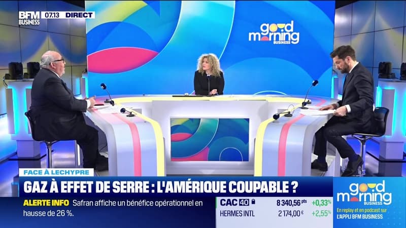 Emmanuel Lechypre face à Raphaël Legendre : Gaz à effet de serre, l'Amérique coupable ? - 13/02