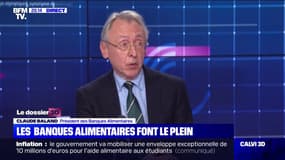 Le président des Banques alimentaires s'inquiète d'une "tendance à la baisse des dons" dans les magasins