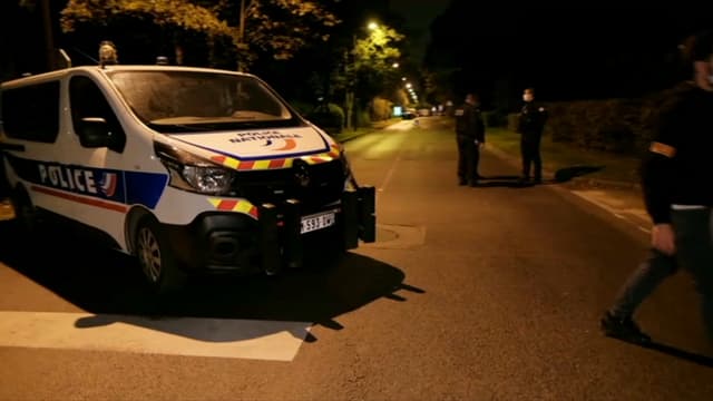La scène du crime à Conflans-Sainte-Honorine