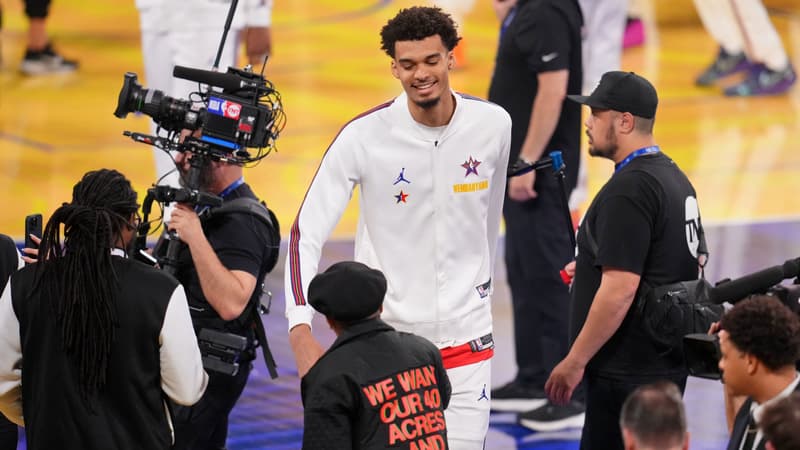 "J’ai entendu dire qu’il se couchait à 9h": comment Wembanyama a séduit toutes les stars NBA pour son premier All-Star Game