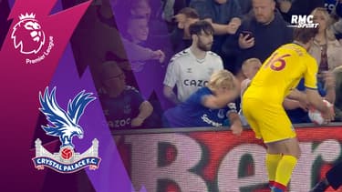 Everton - C. Palace : Andersen a reçu... une fessée d'une spectatrice