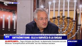 Marche contre l'antisémitisme: "Je n'ai pas envie que les défenseurs des juifs dans ce pays soient des gens qui attisent le racisme", affirme Claude Askolovitch