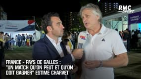 France - pays de Galles : "Un match qu'on peut et qu'on doit gagner" estime Charvet