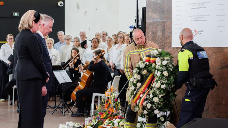 "Notre pays n'oubliera jamais": la Belgique unie pour commémorer les dix ans des attentats de Bruxelles