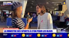 France-Italie: la ministre des Sports pense que la France peut gagner