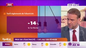 Tarifs réglementés : -14% au 1er février, confirme Marc Ferracci sous réserve d'une loi de finances