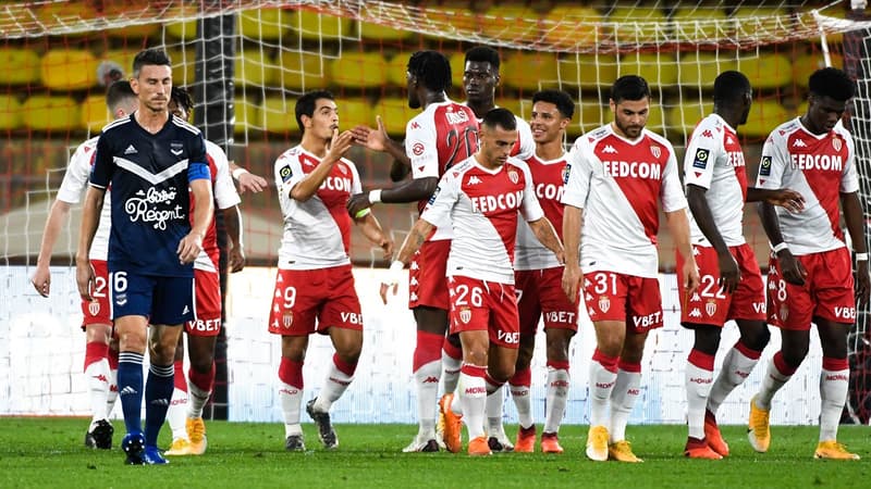 Monaco face à Bordeaux