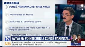 L’assureur Aviva va proposer un congé de parentalité qui permet à deux parents de s’occuper à 100% de leur enfant 