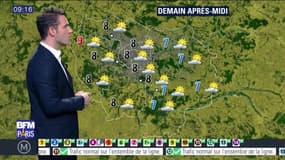 Météo Paris Ile-de-France du jeudi 10 novembre 2016: Le temps s'annonce assez gris avec beaucoup d'averses