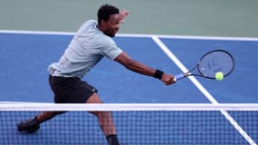 Gaël Monfils, face à Andrey Rublev, le 31 août 2023 lors du 2e tour de l'US Open