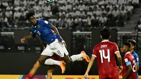 Allen Obando lors du match de la Coupe du monde U17 entre l'Equateur et l'Indonésie (1-1), le 10 novembre 2023