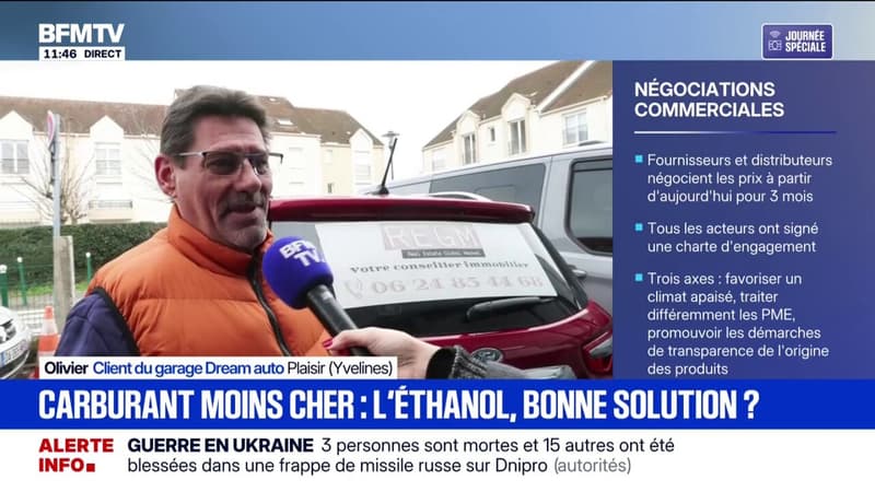 Pouvoir d'achat: pour contrer l'augmentation du prix du carburant, l'éthanol est-il la solution?