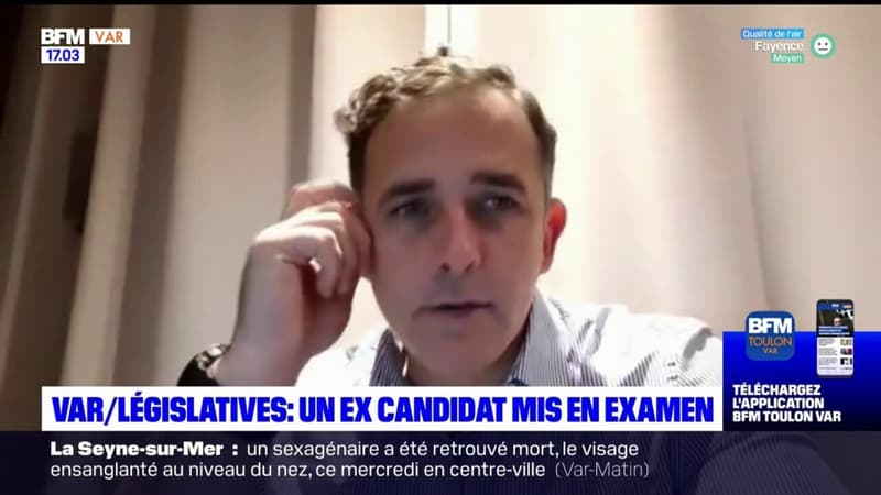 Var: un ancien candidat aux élections législatives mis en examen et placé en détention
