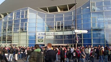 L'entrée du Parc des Princes