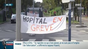 68ème jour de grève: la colère des personnels d'un hôpital psychiatrique d'Amiens