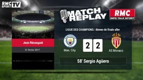 Manchester City - Monaco (5-3) : le Match Replay avec le son RMC Sport