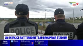 Lyon: un exercice de sécurité organisé au Groupama Stadium