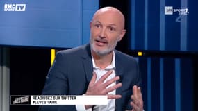 Frank Leboeuf dans Le Vestiaire