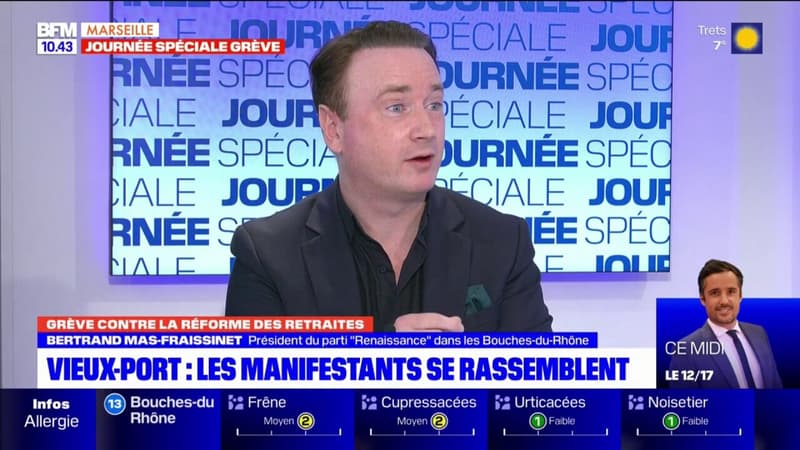 Grève du 7 février: le projet de réforme des retraites défendu par la majorité dans les Bouches-du-Rhône