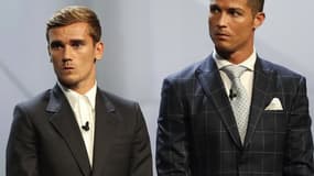 Antoine Griezmann et Cristiano Ronaldo
