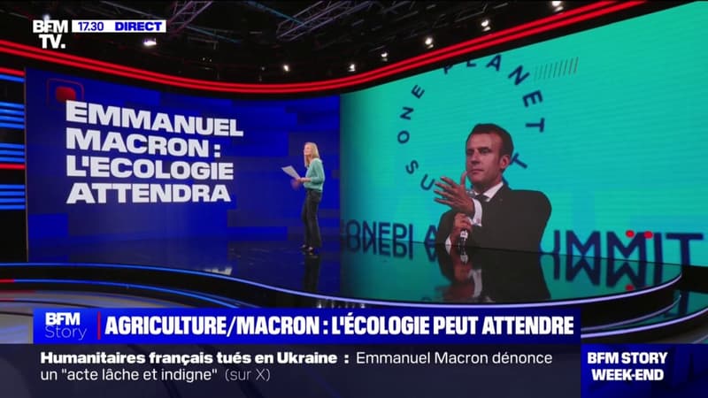 LES ÉCLAIREURS - Emmanuel Macron: l'écologie attendra