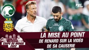 Arabie Saoudite : "Pas là pour faire un show", la mise au point de Renard sur la vidéo de sa causerie contre l'Argentine