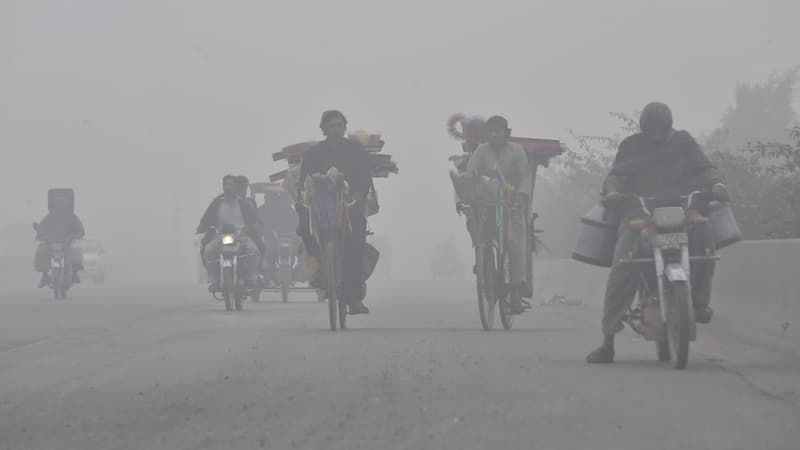Épisode de pollution le 21 novembre 2019 à Lahore au Pakistan